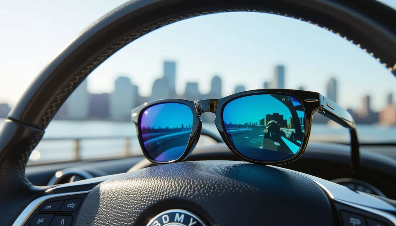 Prescription sunglasses with UV protection in Newtonville MA — The Optical Shop