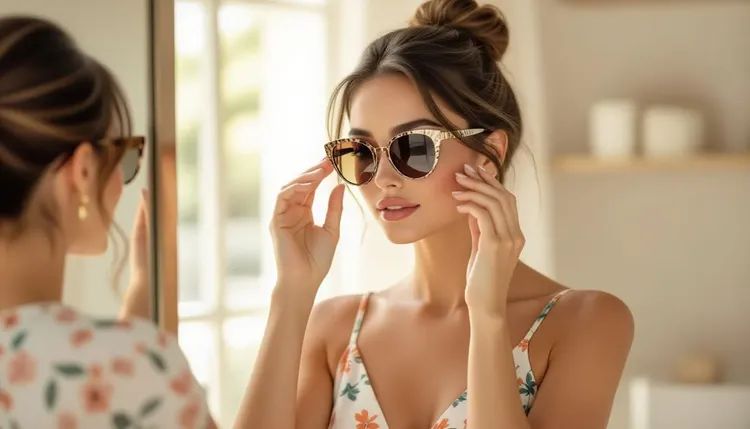 H2O Blue prescription sunglasses in Newtonville