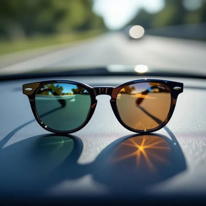 Polarized prescription sunglasses with UV400 in Newtonville