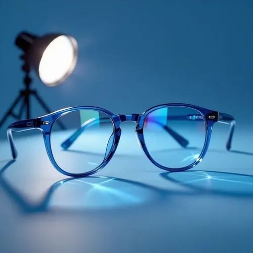 Amber blue-light lenses for night use in Newtonville