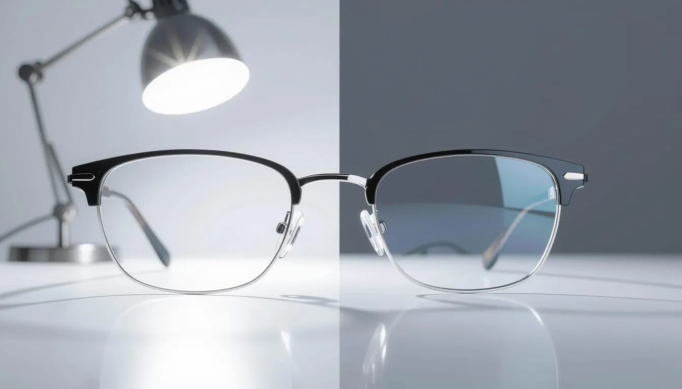 Blue-light and photochromic lens combo in Newtonville