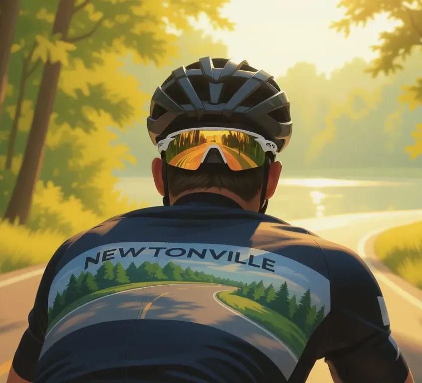 Prescription sports sunglasses for cycling and running in Newtonville