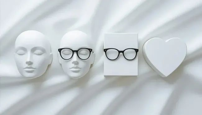 Face shape and color consultation for eyeglasses in Newtonville