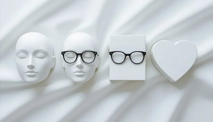 Free face shape analysis for women’s eyeglasses in Newtonville — oval, round, square, heart