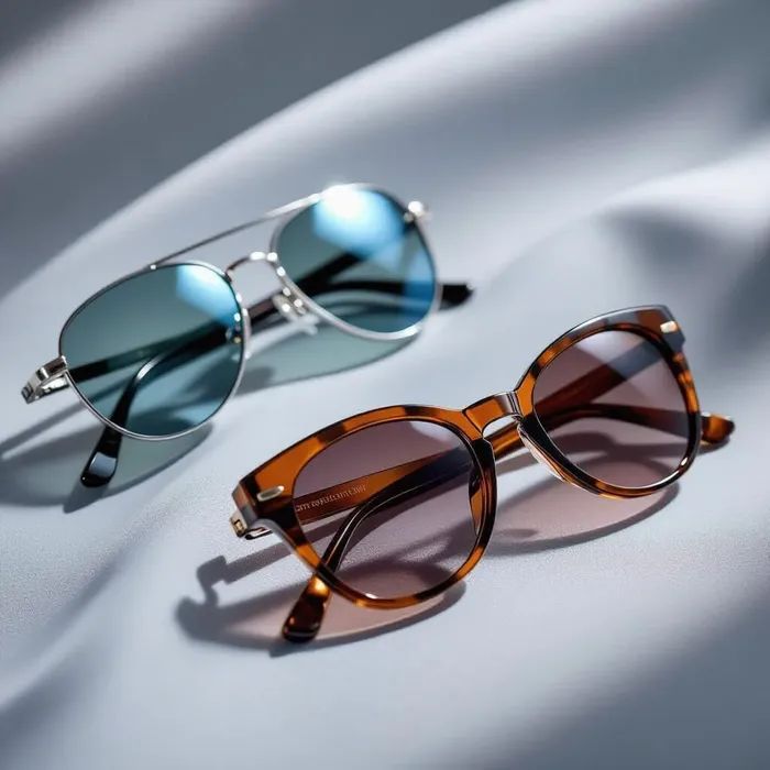 Mirrored and gradient prescription sunglasses in Newtonville