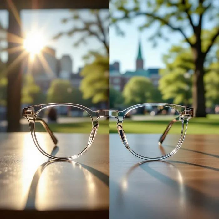 Photochromic transition prescription sunglasses in Newtonville