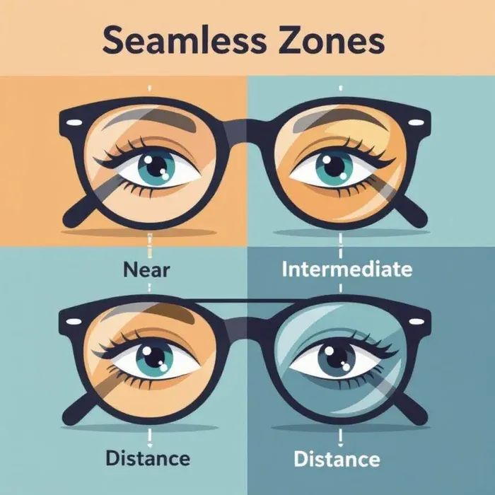 High-index progressive lenses for presbyopia in Newtonville